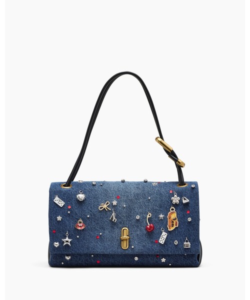 TRINKET CHARM DENIM LARGE DUAL BAG/ザ トリンケット チャーム デニム