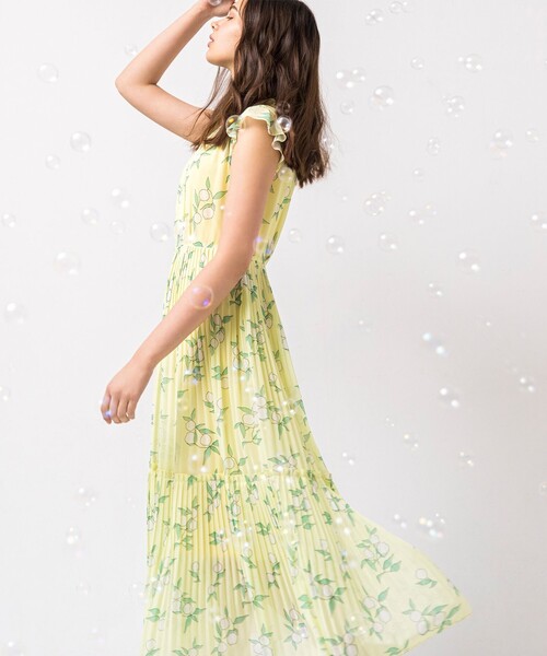 TOCCA（トッカ）の「【Emily×TOCCA LAVENDER】Lemmon Print ドレス