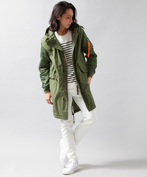 MONKEY TIME（モンキータイム）の「MT∴ タイプライターモッズ+MA-1