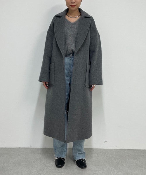 LOUNGEDRESS（ラウンジドレス）の「ダブルフェイスロングコート