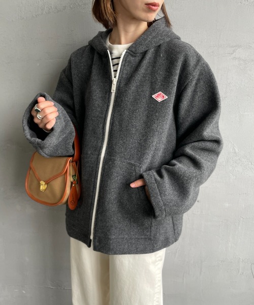 DANTON（ダントン）の「[DANTON/ダントン] ウールライトパイル フード