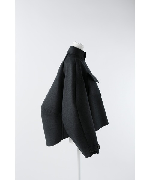 ENFOLD（エンフォルド）の「ウールボンディング ショートコート