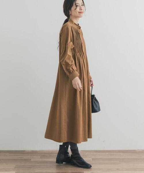 セール】ピーチタッチピンタックワンピース（ワンピース）｜URBAN