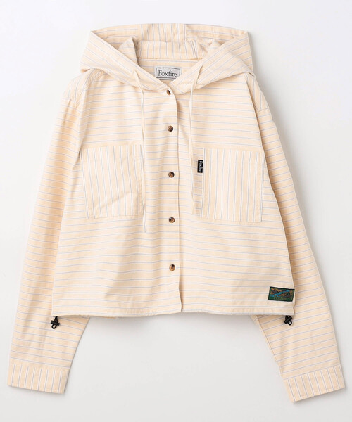 Foxfire × FREAK'S STORE/フォックスファイヤー ボーダーフード長袖