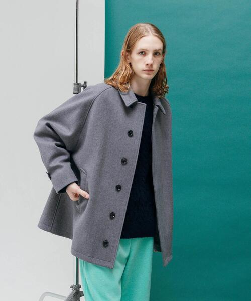 CITEN（シテン）の「＜CITEN＞ウール ハーフコート（その他アウター
