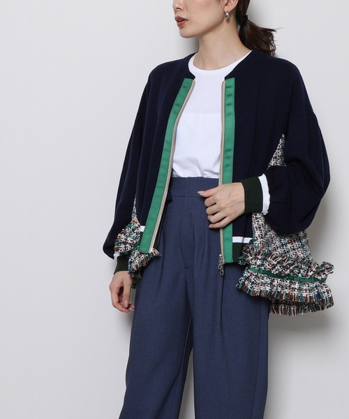 Re.Verofonna（ヴェロフォンナ）の「ツイードバックフレアフリル