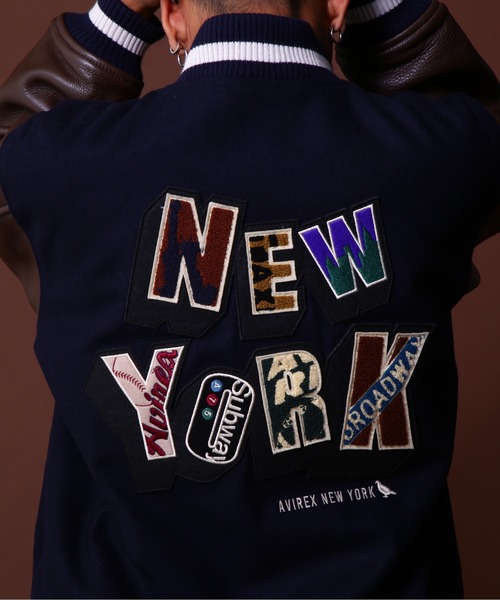 AVIREX（アヴィレックス）の「STADIUM JACKET NYC / スタジアム