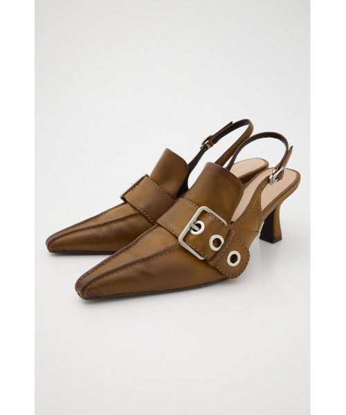 セール】【25年AW新作】BELTED ミュール（パンプス）｜MOUSSY