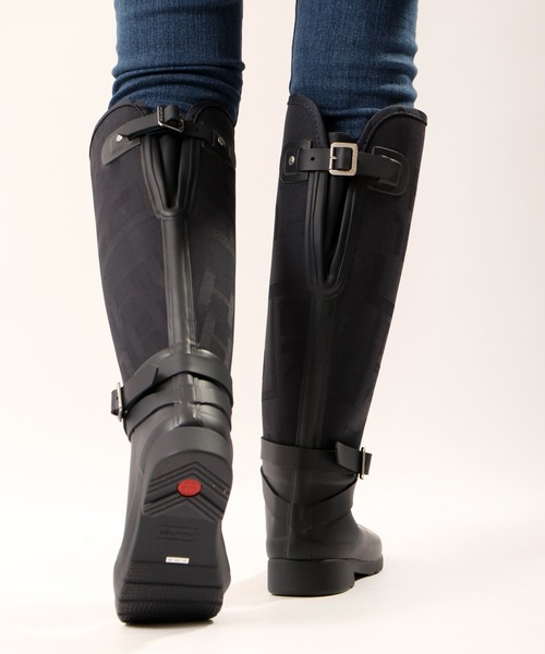 HUNTER（ハンター）の「HUNTER refined jacquard tall boot(リファイン