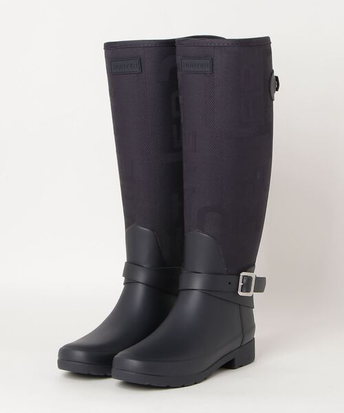 HUNTER（ハンター）の「HUNTER refined jacquard tall boot(リファイン