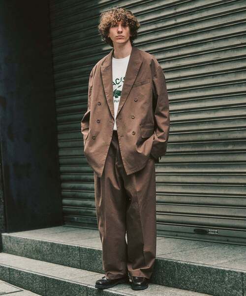 Pサッカーダブルワイドセットアップ ”ジャケット1点+パンツ1点” の2点