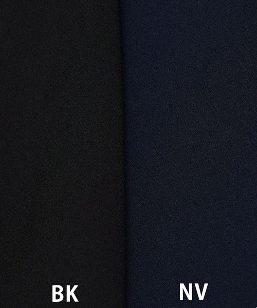 ジャケットやカーデのインナーに！】バックスリットブラウスT（シャツ