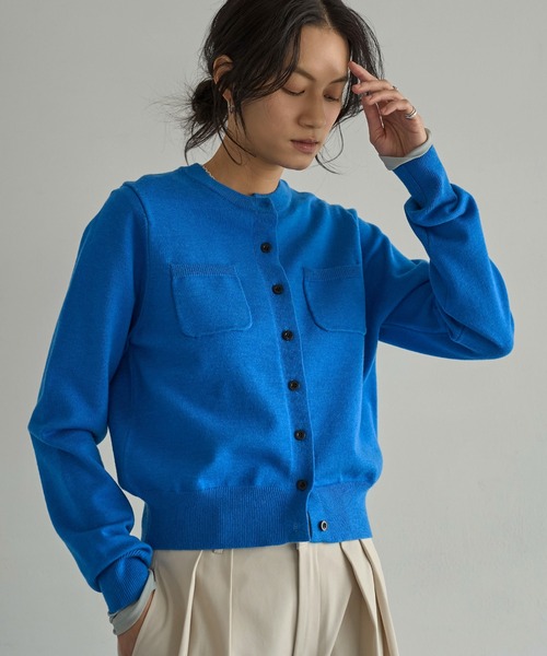 セール】ポケットニットカーディガン（カーディガン/ボレロ
