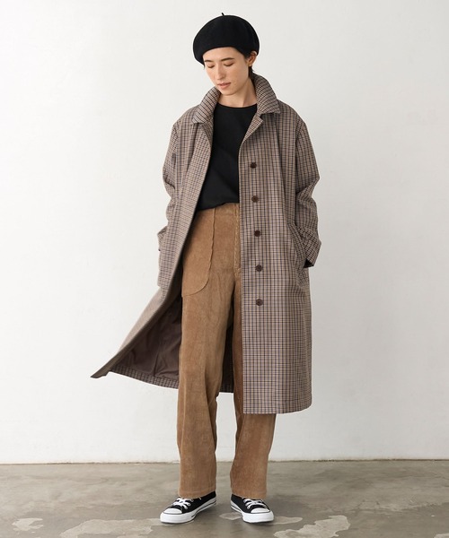 LA MARINE FRANCAISE（マリン フランセーズ）の「チェックステンカラー