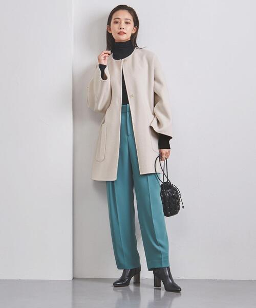 UBCMD バイカラー リバー ミドル コート 【公式通販】