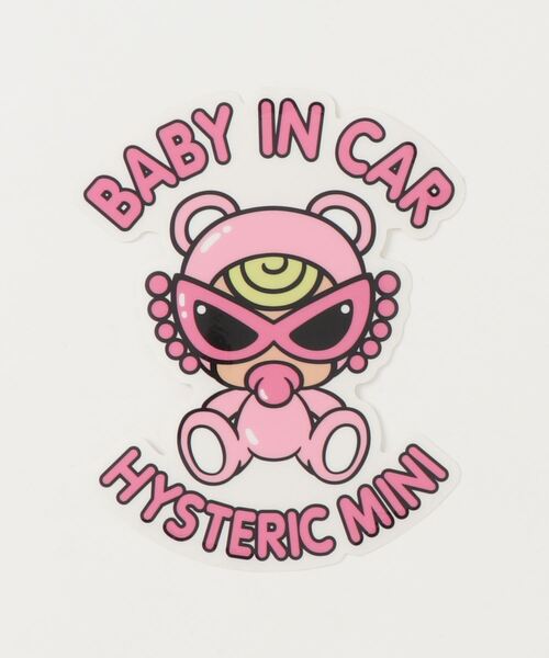 HYSTERIC MINI（ヒステリックミニ）の「FUNLAND BABY IN CAR STICKER
