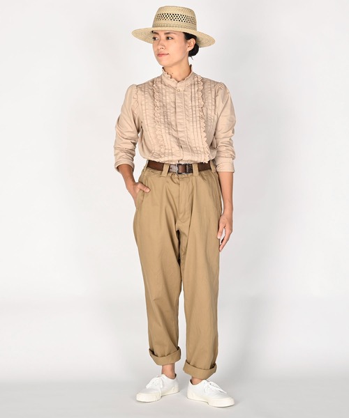 45R 45rpm おこめチノの908パンツ チノパン ベージュ サイズ28FROM