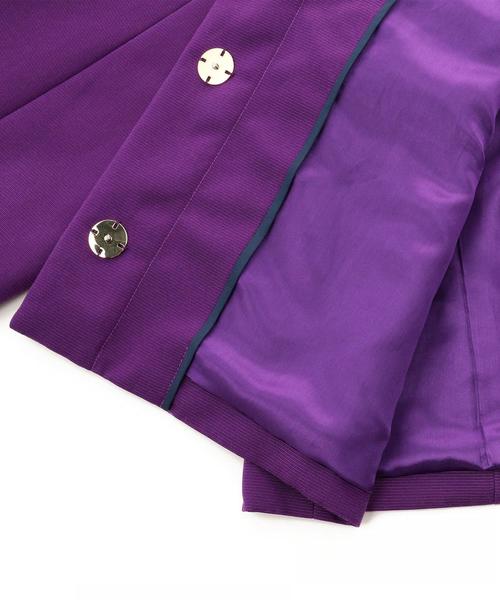 Drawer（ドゥロワー）の「Drawer グログラン ノーカラージャケット