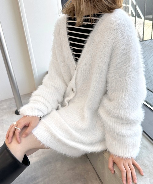 w closet（ダブルクローゼット）の「【前後2WAY】シャギーヤーン