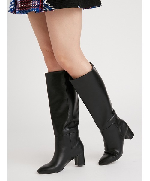 SNIDEL（スナイデル）の「ルーズフィットロングブーツ（ブーツ）」 - WEAR