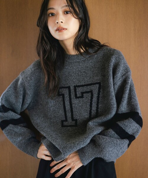 た*ー様 レア！海外限定Dime ゴールキーパー ニット セーター ネイビー