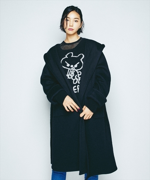 HYSTERIC GLAMOUR（ヒステリックグラマー）の「SKULL 13 pt フーデッド