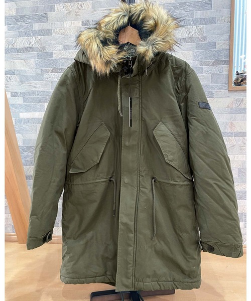 DIESEL（ディーゼル）の「裏ボア ミリタリー 中綿 モッズコート J