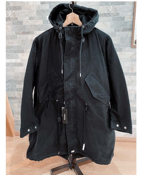 DIESEL（ディーゼル）の「3WAY 裏ボアライナー ミリタリー モッズ