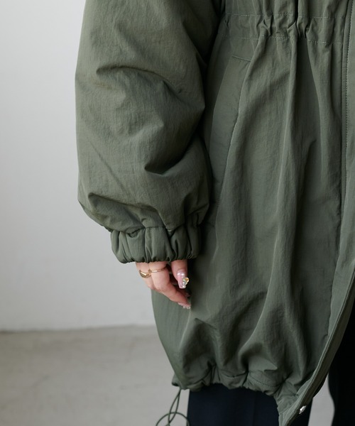 DISCOAT（ディスコート）の「中綿ミリタリーコート（モッズコート