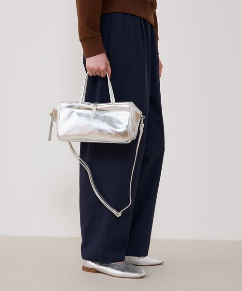 les basiques ソフトレザー2-wayトートバッグ（トートバッグ