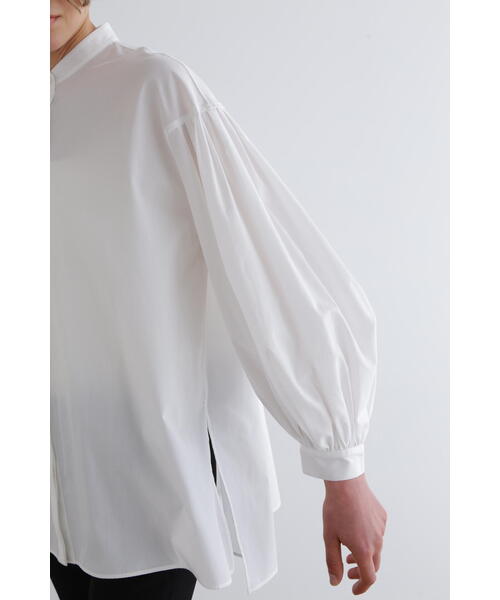 タイプライターギャザーブラウス（シャツ/ブラウス）｜LE PHIL