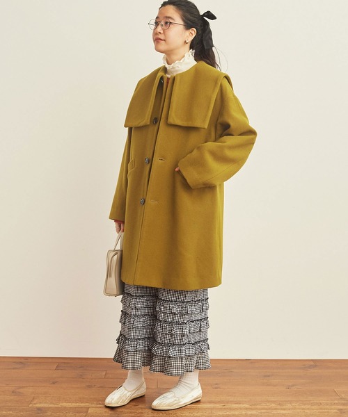 fig London（フィグロンドン）の「エアリアルパイル Lotta coat