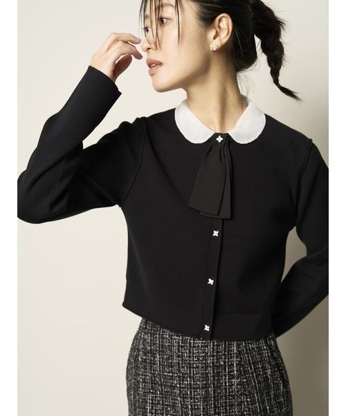 CELFORD（セルフォード）の「デタッチャブル総針カーディガン