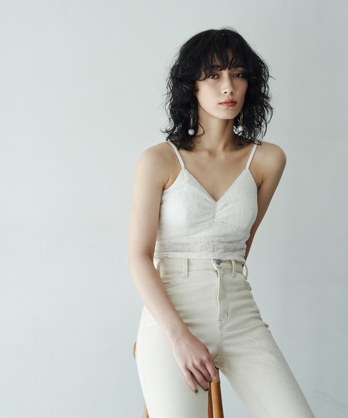 バックオープンレーシーキャミソール（キャミソール）｜COEL（コエル