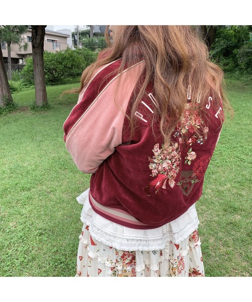 PINK HOUSE（ピンクハウス）の「アンジェリークローズ刺繍リバーシブル