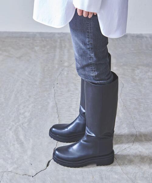 libero サイドゴム ロングブーツ Fabio ユナイテッドアローズ libero