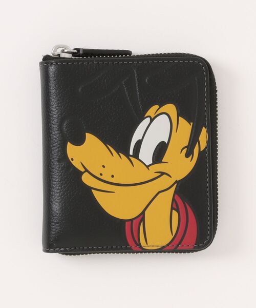 DISNEY X COACH】ジップ アラウンド コイン ウォレット / プルート