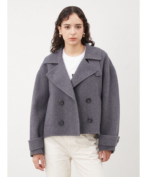 Mila Owen（ミラオーウェン）の「ショート丈リバーダブルコート