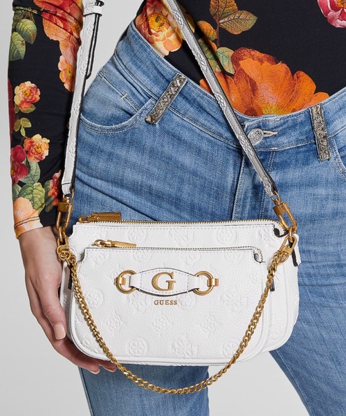 IZZY PEONY Double Pouch Xbody クロスボディバッグ レディース