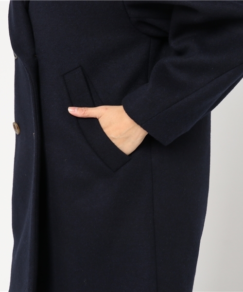 ENFOLD（エンフォルド）の「ソフトメルトン立体袖コート（その他