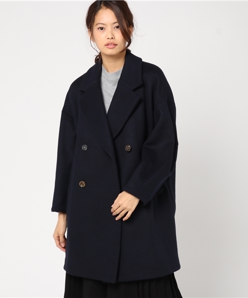 ENFOLD（エンフォルド）の「ソフトメルトン立体袖コート（その他