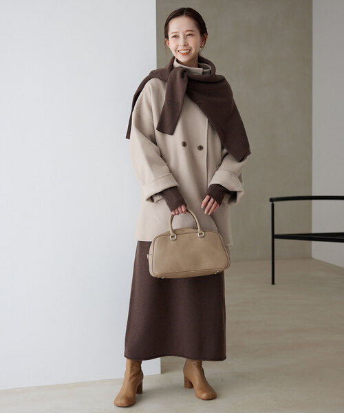 SLOBE IENA（スローブイエナ）の「souple woolダブルフェイススタンド