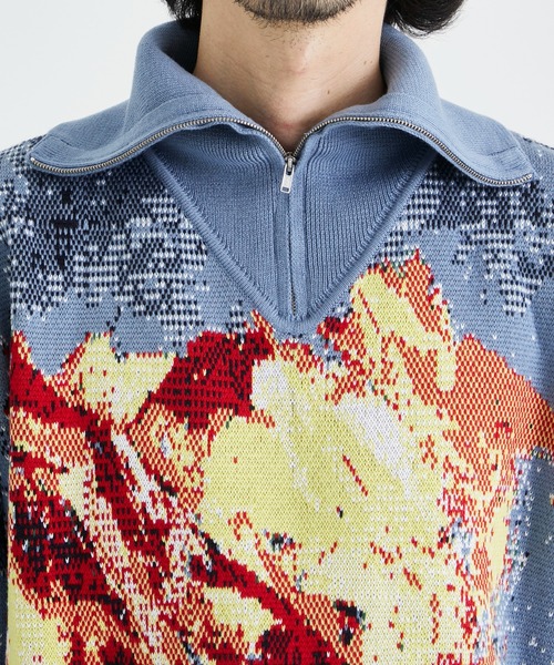 未使用】TAAKK ターク JACQUARD KNIT ニットトップス TAAKK(ターク