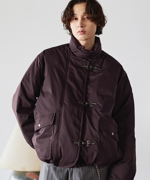 Bleme ファイヤーマンジャケット ブラック 中綿ブルゾン サイズM Bleme