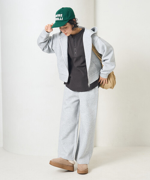 セール】【セットアイテム】ボンディング ショートジップパーカー