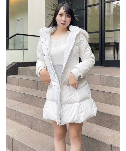 dazzlin（ダズリン）の「ウエストマークレディ中綿コート（ダウン