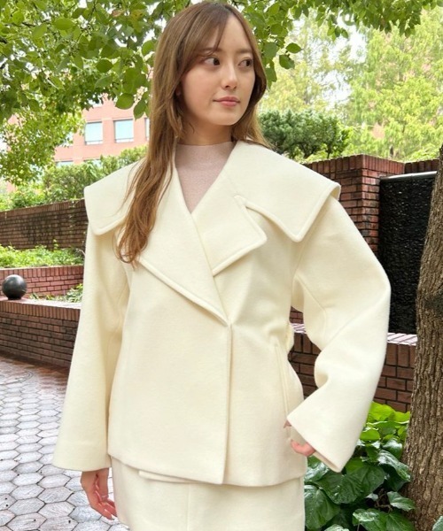 CELFORD（セルフォード）の「ビックカラーショートコート（その他