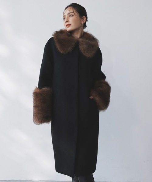 anuans（アニュアンス）の「ファートリムコクーンコート（その他