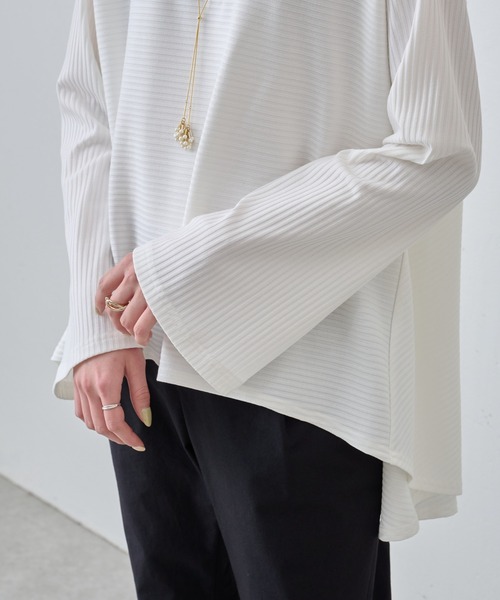 BEARDSLEY（ビアズリー）の「《ビアズリー》リブフレアカットソー（T