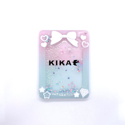 受注制作】デコ シェイカー トレカケース ⭐︎ グリーン ⭐︎パステル